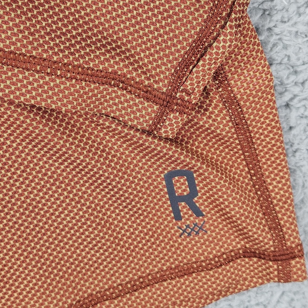 Rhone Glacier 1/4 Zip Pullover Brandy Red Mesh Long Sleeve XXL NWT $118 - Picture 6 of 11